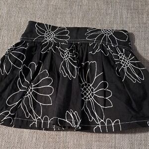 Zara Girls Skirt Black Size 9.